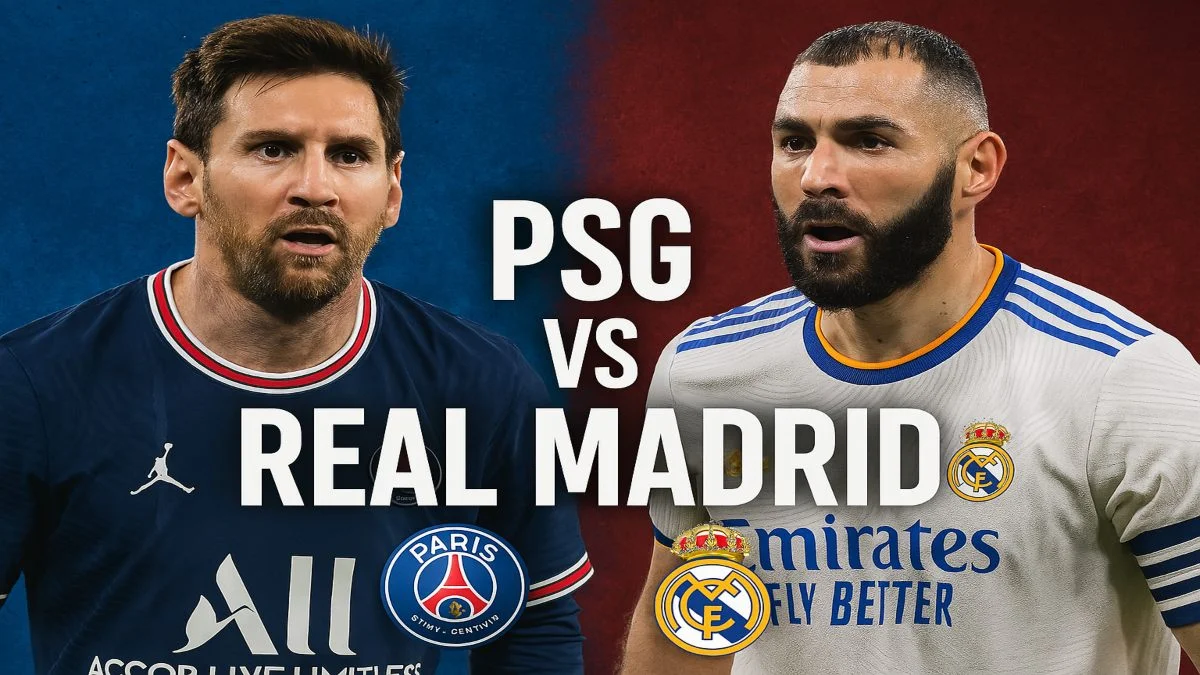 PSG vs Real Madrid 2025