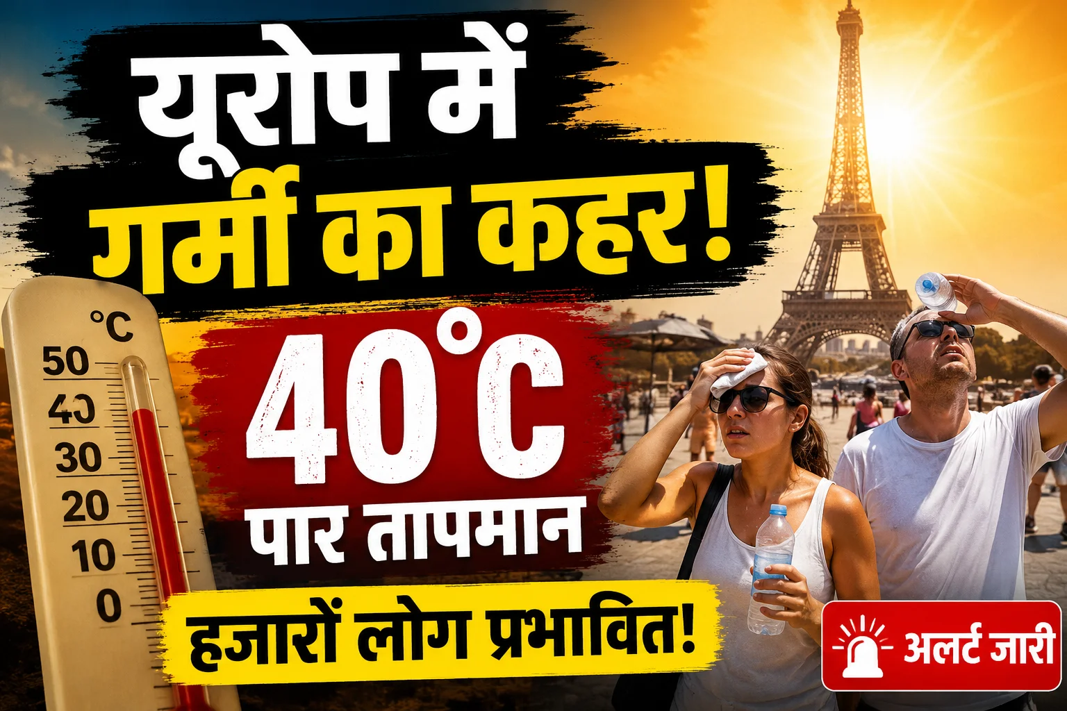 Record Heat in Europe